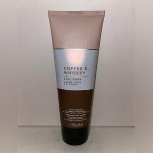 Bath & Body Works Coffee & Whiskey Body Cream For Men 8oz Discontinued New